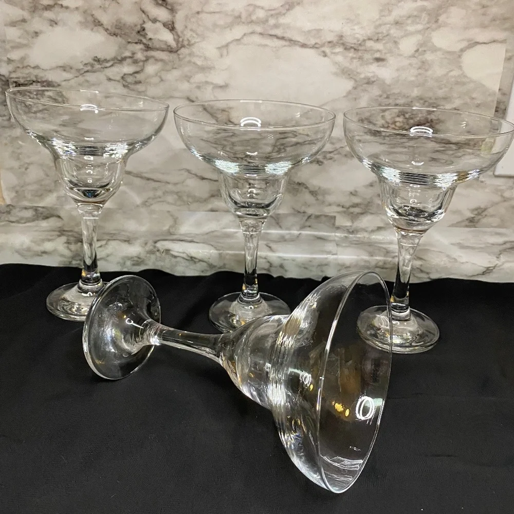 * Princess House Heritage Margarita Glass Set Of 4 party set - Picture 1 of 5